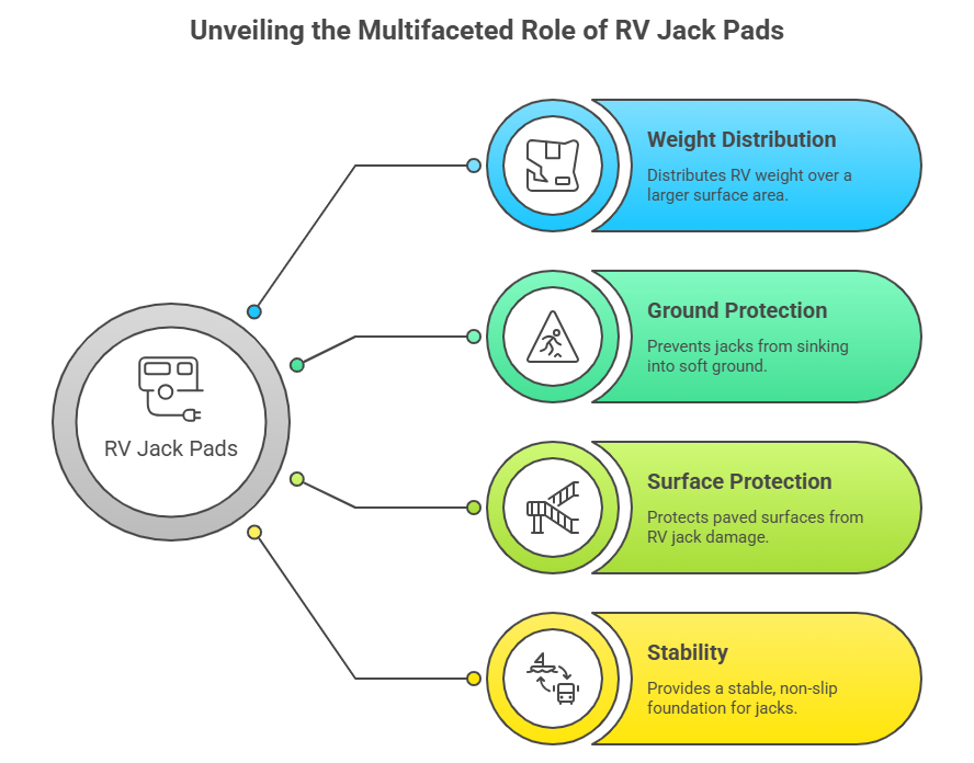 Unveilling the Multifaceted Role of RV Jack Pads